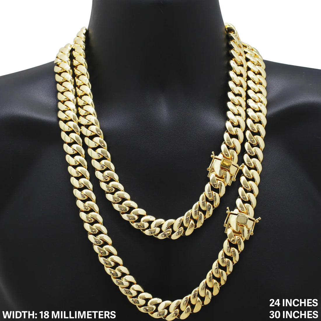 18mm miami Cuban Link Chain