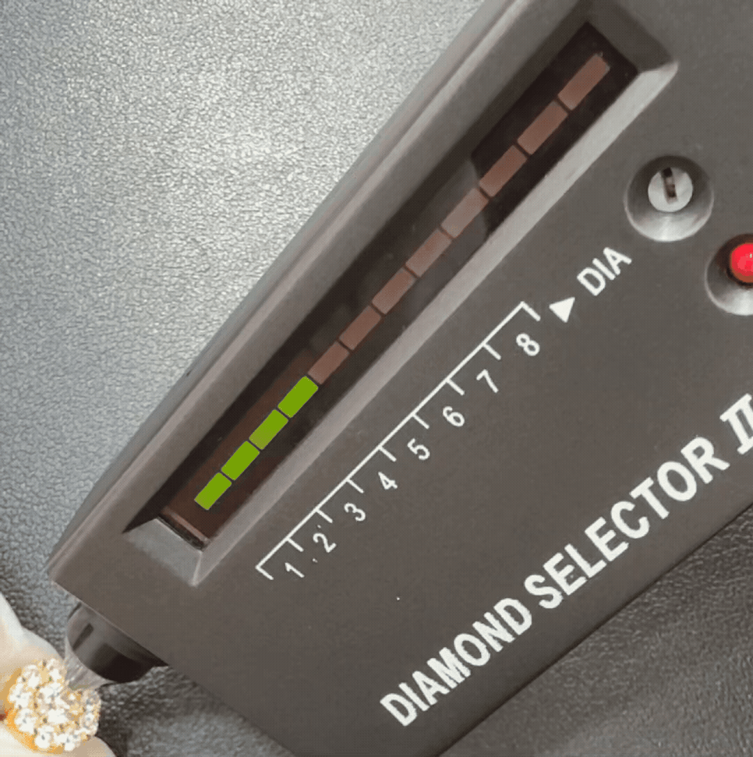 10mm Moissanite Circle Cluster Studs