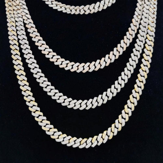 VVS Moissanite Cuban Link Chain