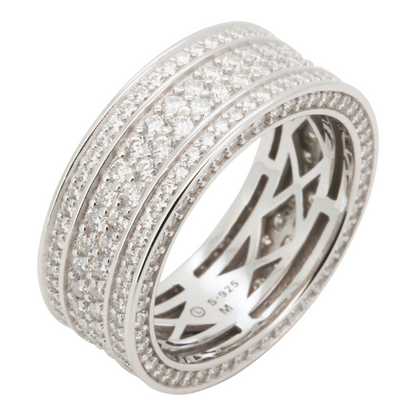 3.37ct Moissanite Band Ring