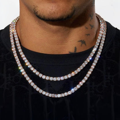 VVS Moissanite Tennis Chain