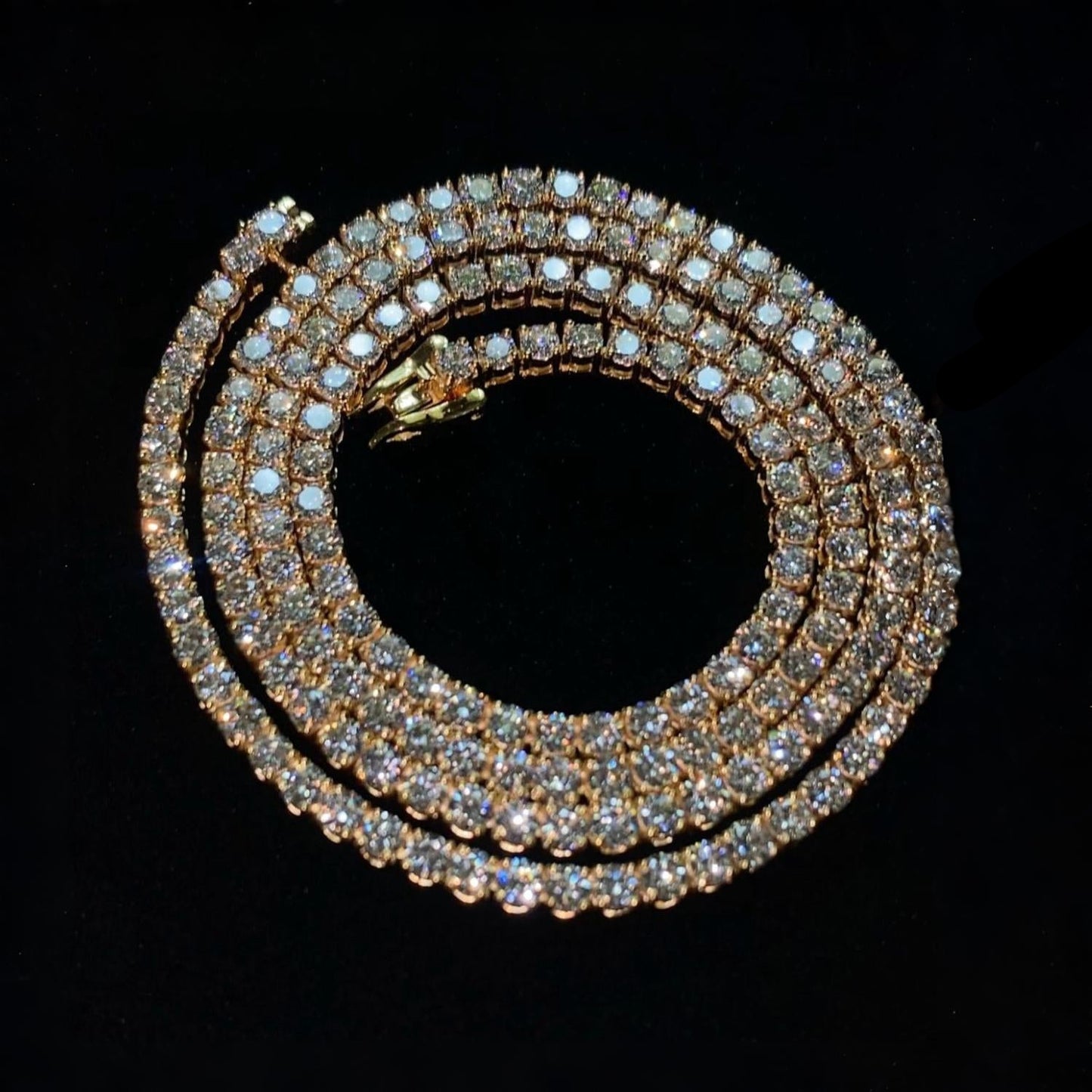 VVS Moissanite Tennis Chain