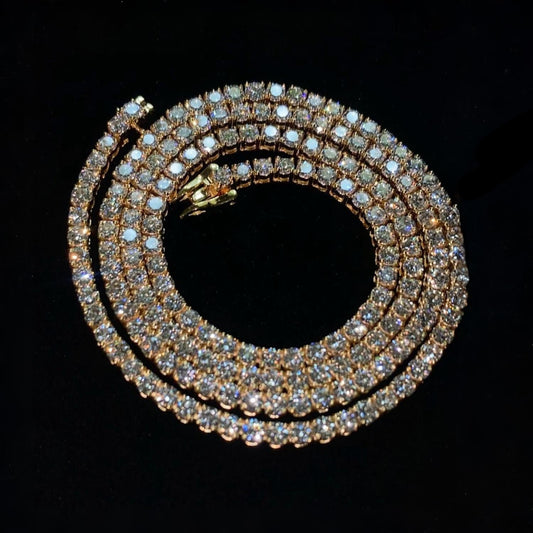 VVS Moissanite Tennis Chain