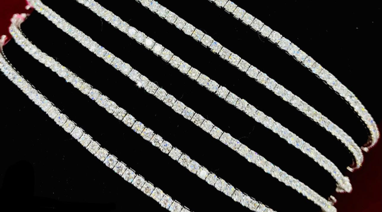 Lab Diamond/CVD Tennis Bracelet