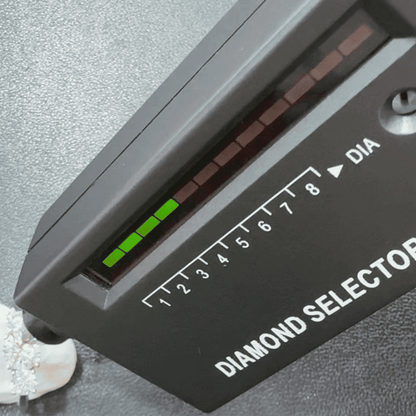 2.5ctw Moissanite Triple Stone Engagement Ring