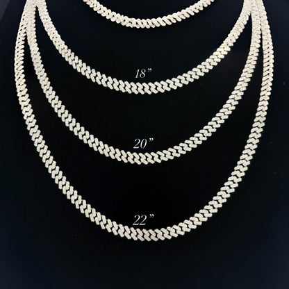 VVS Moissanite Cuban Link Chain