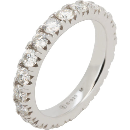 2ctw 3.5mm Moissanite Eternity Ring