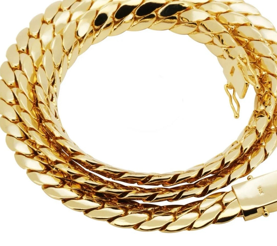 9mm Miami Cuban Link Chain