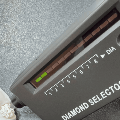 9mm Moissanite Circle Cluster Studs