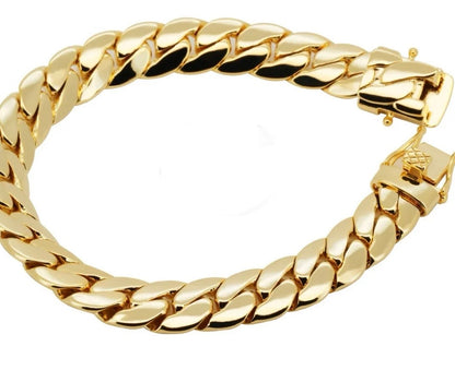 9mm Miami Cuban Link Bracelet