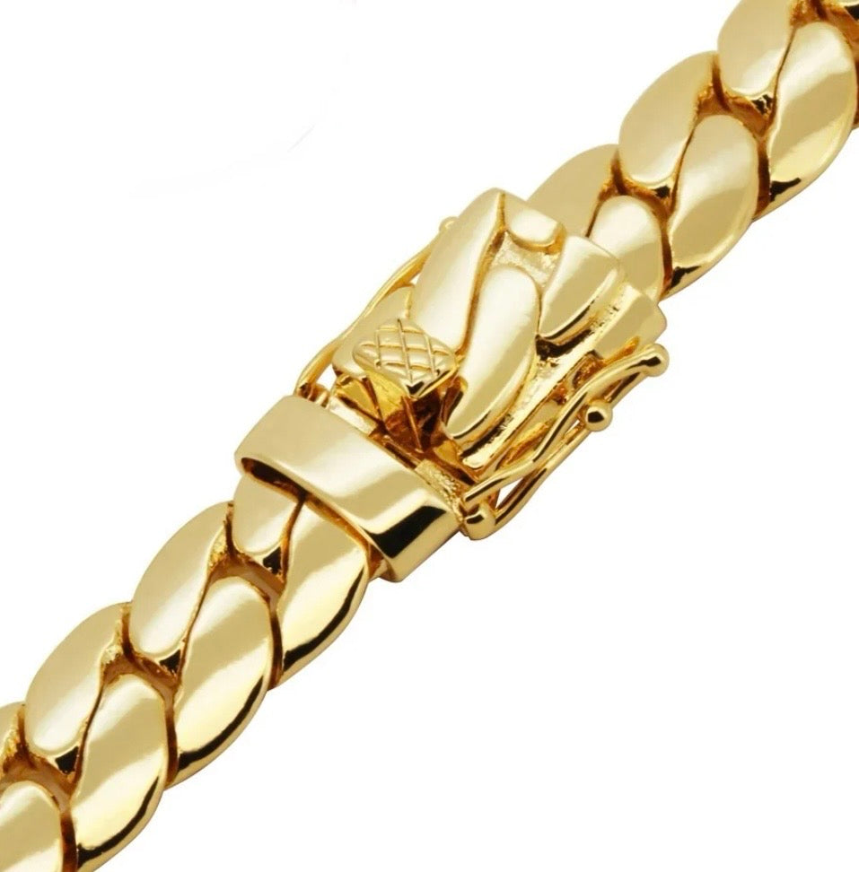 9mm Miami Cuban Link Chain