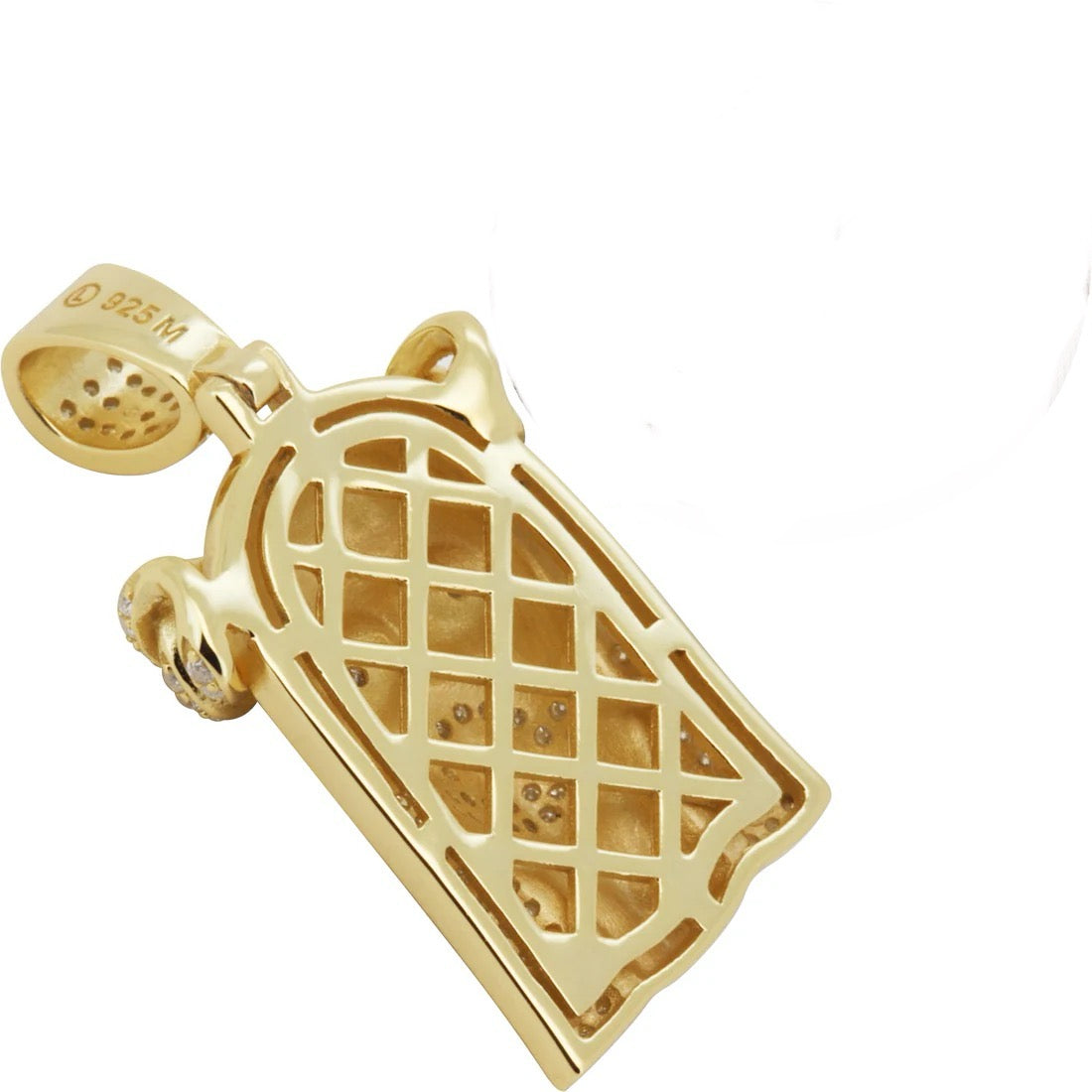 VS Moissanite Jesus Pendant