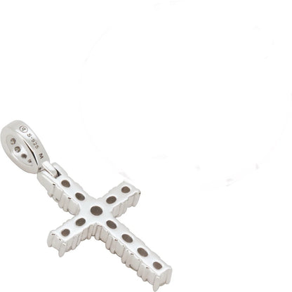 Moissanite Cross Pendant