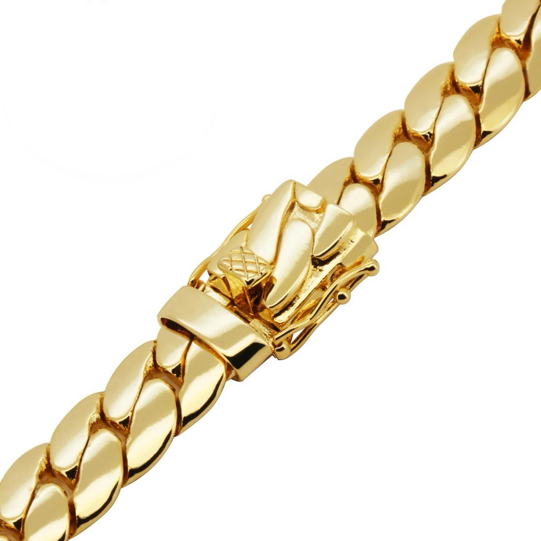 12mm Miami Cuban Link Bracelet