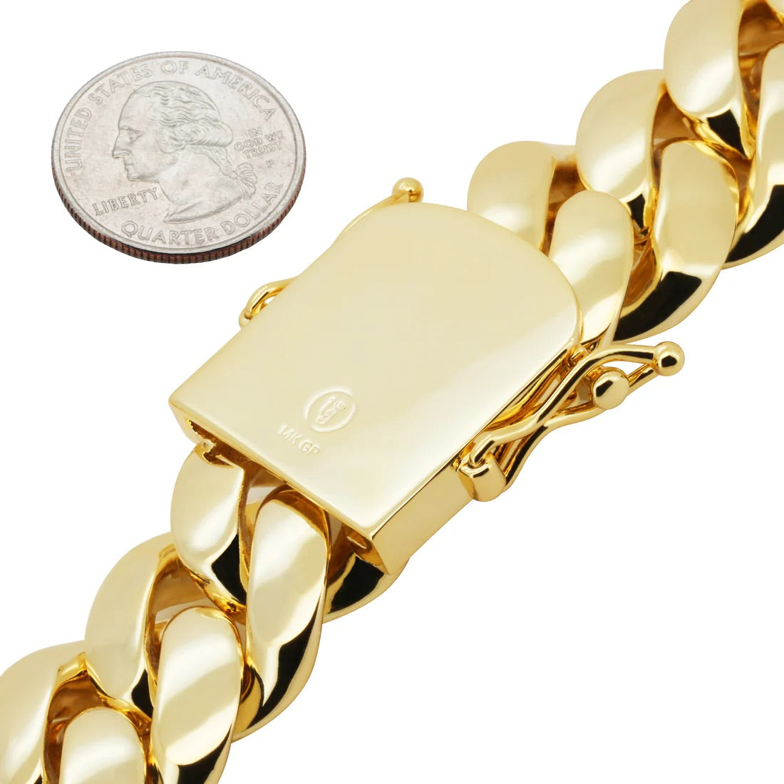 24mm miami Cuban Link Bracelet