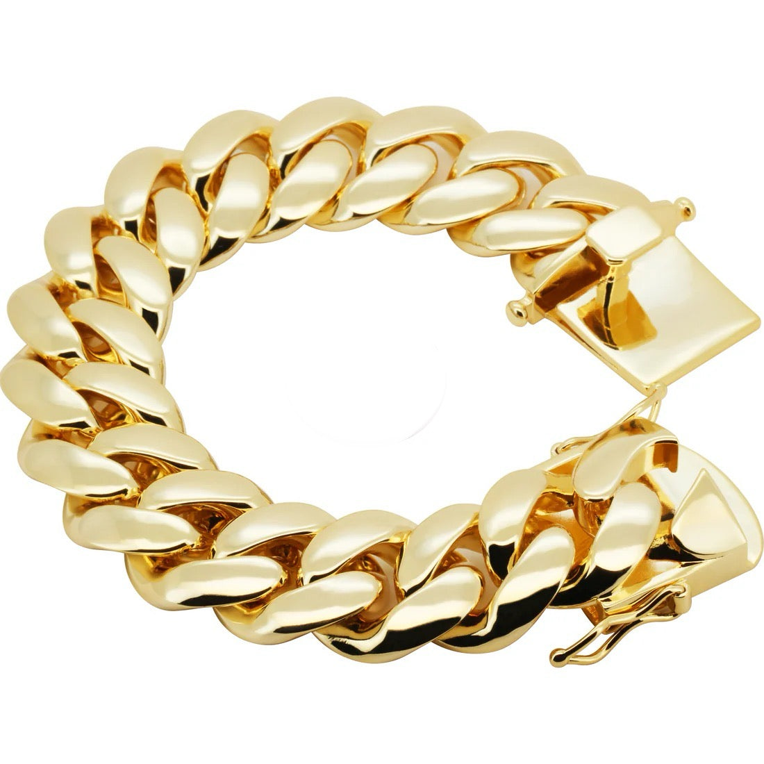 24mm miami Cuban Link Bracelet