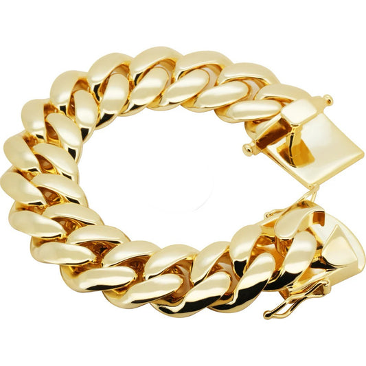 24mm miami Cuban Link Bracelet