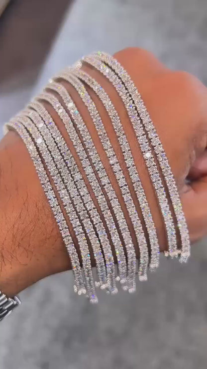 Lab Diamond CVD Tennis Bracelet