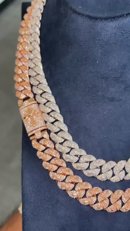Chrome Heart Iced Out Cuban Link Chain